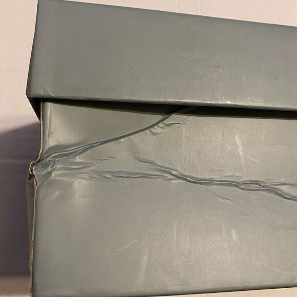 C.PARAVANO Women’s Low Block Heel BluePumps Size EU 41 US 10/10.5 SEE DESCRIPTIO - Picture 5 of 12